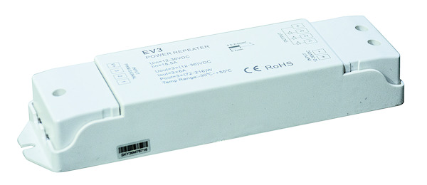 Amplificatore 3CH RGB 12V 216W /24V 432W 18A(max) 175×45x27mm