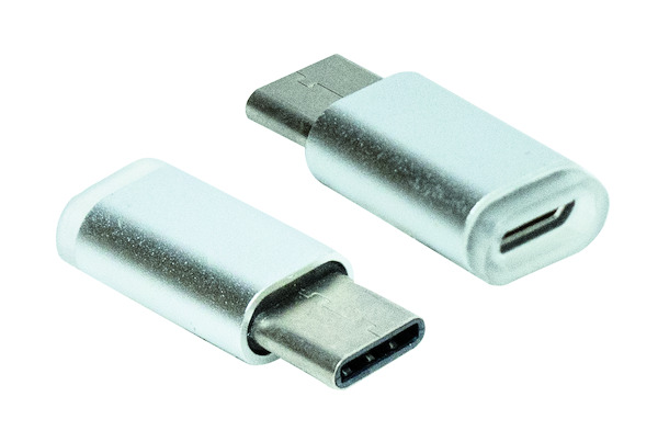 ADATTATORE OTG USB 2.0 PRESA MICRO TIPO B - SPINA TIPO C