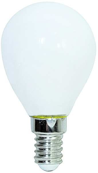 LAMPADA LED G45 serie Filament Milky, E14, 4.5W,FA320°,2700K,220Vac,LM470,RA 80, 45*80mm, Box%%%_substitutiveMessage_%%%39.920256CM
