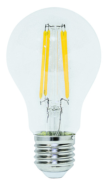 LAMPADA LED GOCCIA A60 serie Filament Trasparente, E27, 7W,FA320°,3000K,220Vac,LM806,RA 80, 60*108mm%%%_substitutiveMessage_%%%39.920352C