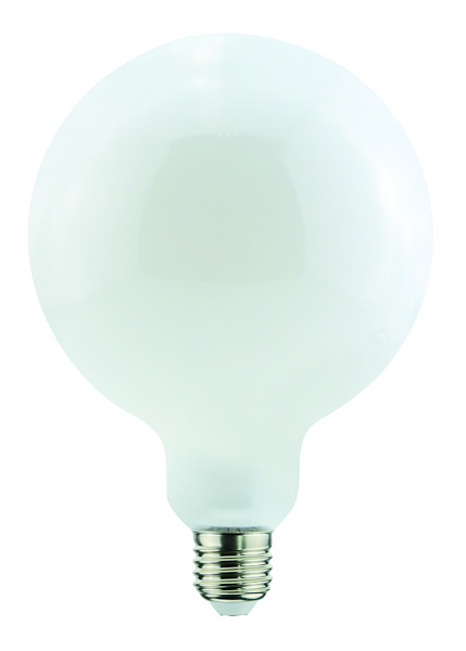 LAMPADA LED GLOBO G125 serie Filament Milky, E27, 22W, FA320°, 3000K, 220Vac,LM3452,RA 80, 125*178mm