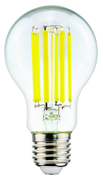 LAMPADA LED Classe A, GOCCIA A60 Filament Trasp., E27, 7,2W, FA320°, 2700K, 220Vac, LM1521, CRI80, 60*108mm