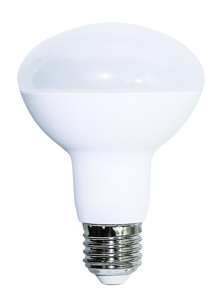 LAMPADA LED R80 E27, 9.5W, 120°, 3000K, 220Vac, 1055LM, CRI80, 80*114mm, BOX