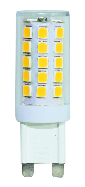 LAMPADA LED G9, 3W, FA300°, 3000K, 220Vac, LM330, CRI80, 17*50mm, BOX
