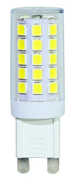 LAMPADA LED G9, 3W, FA300°, 4000K, 220Vac, LM350, CRI80, 17*50mm, BOX