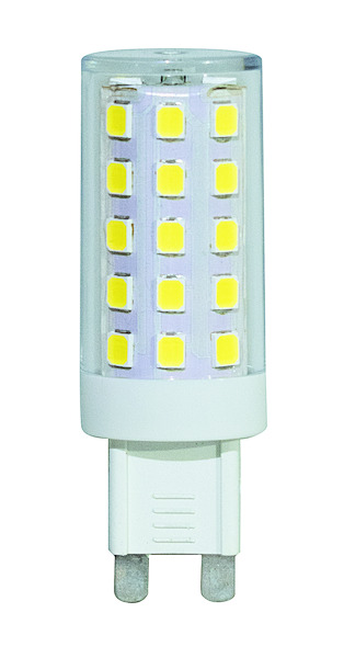 LAMPADA LED G9, 4,8W, FA300°, 6500K, 220Vac, LM550, CRI80, 19*56mm, BOX