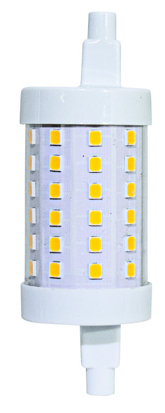 LAMPADA LED R7s-L78, 8W, FA320°, 3000K, 220Vac,  1000LM, CRI80, 78*29mm, BOX