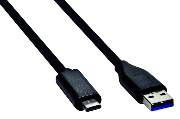 CAVO USB V.3.0 SPINA TIPO A - SPINA TIPO C 1,0M, Velocità 5Gbp/s