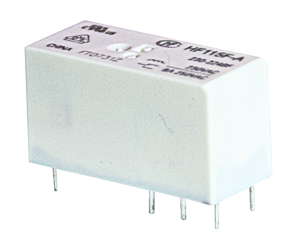Relè - 2 poli 8A - pin 5mm -230Vac AgNi 2 CO (DPDT) (Doppio polo, doppio contatto) IP67 H15,7mm