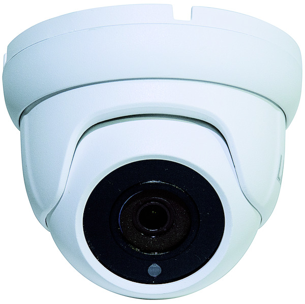 Telecamera Dome IP PoE 2Mpx H265+, IP67,Audio IN, L.3,6mm,18 SMDx14µ, CMOS 1/2,7" Full HD
