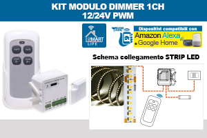KIT Controller Dimmer 1CH 8A