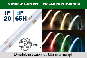 STRIP RGBW IP20 ed IP65H