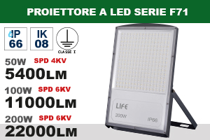 PROIETTORE A LED Serie F71