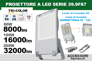 PROIETTORE A LED serie F67