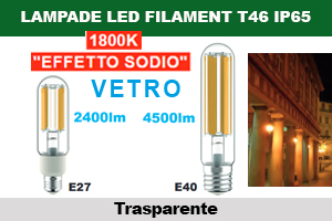 Lampade Effetto Sodio