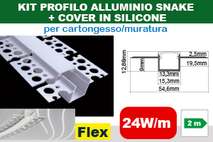 KIT Profilo alluminio Snake
