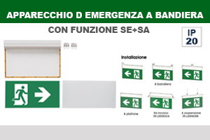 Apparecchio d Emergenza a bandiera