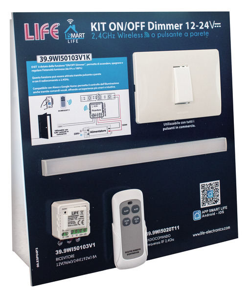 ESPOSITORE DIMOSTRATIVO LIFE in PLEXIGLASS per 39.9WI50103V1K+16.LTP5011KS+16.LS632402N+Pulsante ESPOSITORE DIMOSTRATIVO LIFE in PLEXIGLASS per 39.9WI50103V1K+16.LTP5011KS+16.LS632402N+Pulsante