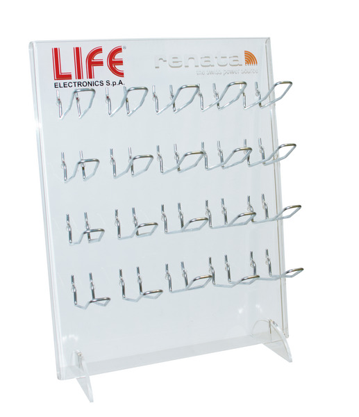 DISPLAY BATTERIE AL LITIO E MULTI PACK RENATA DISPLAY BATTERIE AL LITIO E MULTI PACK RENATA