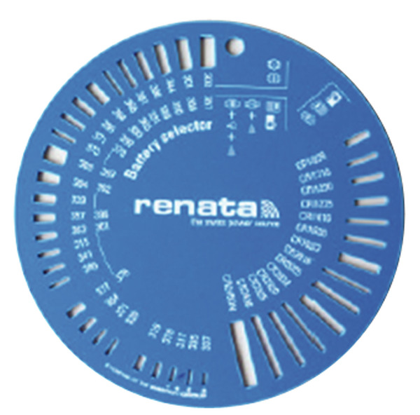 BATTERY SELECTOR RENATA BATTERY SELECTOR RENATA