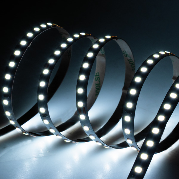 Striscia 128LED/m, 2835 IP20, 12V 8W/m, L.Fredda 6500K±5%, 1160lm/m, CRI80, PREZZO per 5m G3A - PCB 8mm Striscia 128LED/m, 2835 IP20, 12V 8W/m, L.Fredda 6500K±5%, 1160lm/m, CRI80, PREZZO per 5m G3A - PCB 8mm