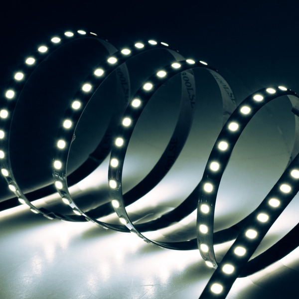 Striscia 128LED/m, 2835 IP20, 24V 13W/m, L.Fredda 6500K±5%, 2050lm/m, CRI80, PREZZO per 5m G3A - PCB 8mm Striscia 128LED/m, 2835 IP20, 24V 13W/m, L.Fredda 6500K±5%, 2050lm/m, CRI80, PREZZO per 5m G3A - PCB 8mm