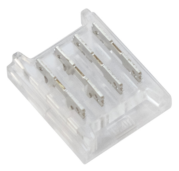 Giunto SLIM ad innesto rapido, per strisce LED SMD RGB PCB da 10mm