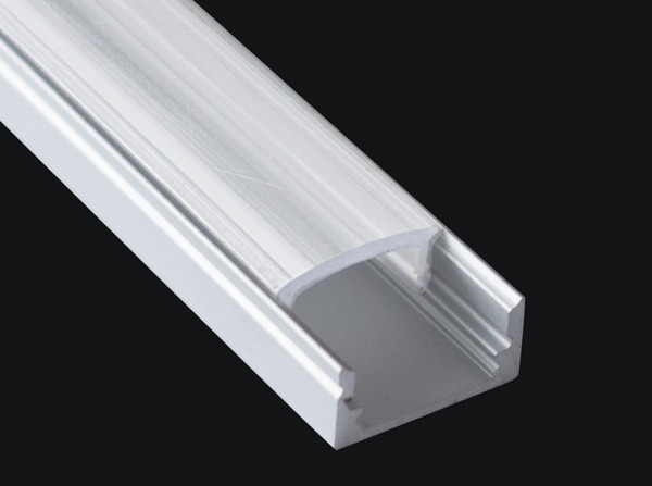 KIT 40pz Profilo alluminio 2m Dissip.20W/m,Parete,Inc.12,2mm(17,1x8,5),Cover Traspar. 4Staffe 2Tappi KIT 40pz Profilo alluminio 2m Dissip.20W/m,Parete,Inc.12,2mm(17,1x8,5),Cover Traspar. 4Staffe 2Tappi
