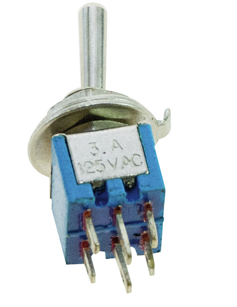 DOPPIO DEVIATORE SUBMINIATURA 3A 125VAC ON-ON T.S.