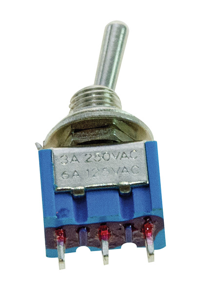 DEVIATORE MINIATURA 6A 125VAC ON-ON T.S.
