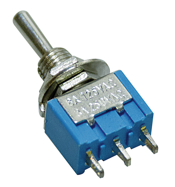 DEVIATORE 6A 125VAC (ON)-OFF-(ON) T.S.