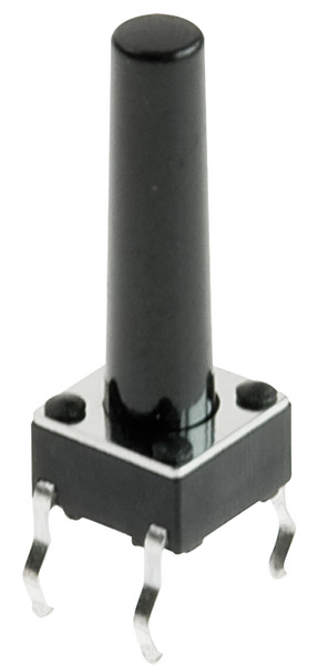 MICROPULSANTE 4 PIN h=17,0mm (6x6mm)