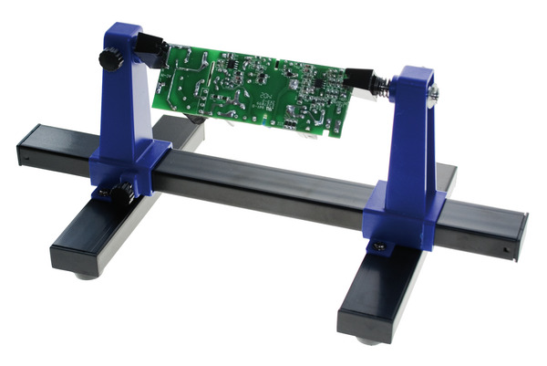MORSA REGGISCHEDA PER RIPARAZIONE PCB, INCLINAZIONE REGOLABILE, PER PCB DA 20X14CM MAX MORSA REGGISCHEDA PER RIPARAZIONE PCB, INCLINAZIONE REGOLABILE, PER PCB DA 20X14CM MAX