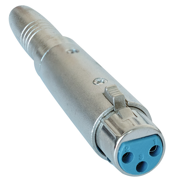 ADATTATORE PR.3P.MIC-PR.JACK 6,3mm MONO