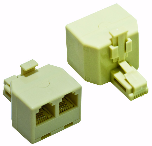 ADATTATORE MODULARE PLUG RJ11 1 SP/2 PR 6P/4C PIN TO PIN ADATTATORE MODULARE PLUG RJ11 1 SP/2 PR 6P/4C PIN TO PIN
