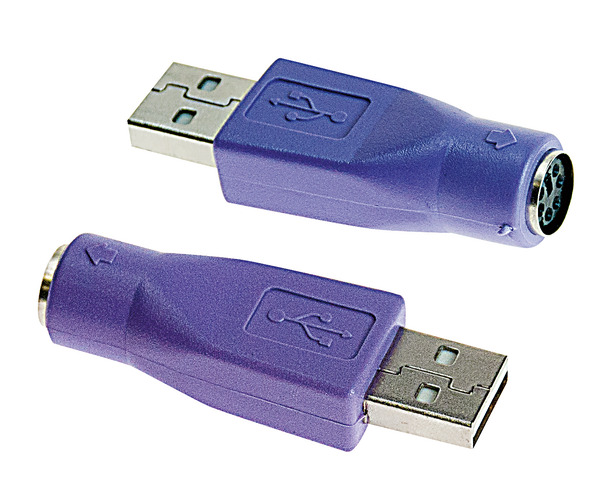ADATTATORE USB SPINA Tipo A - PRESA PS2 ADATTATORE USB SPINA Tipo A - PRESA PS2