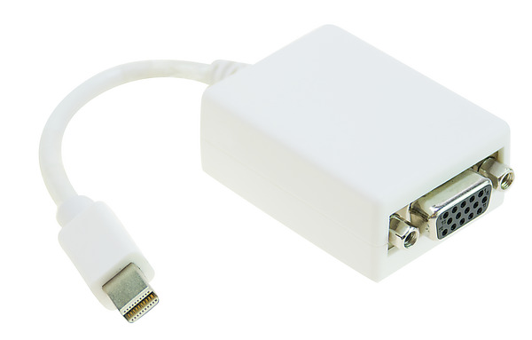 ADATTATORE SPINA Mini DisplayPort - PRESA VGA (CON IC CONVERTER)