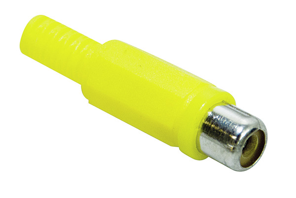 PRESA RCA GIALLA  VOL.CON GUID