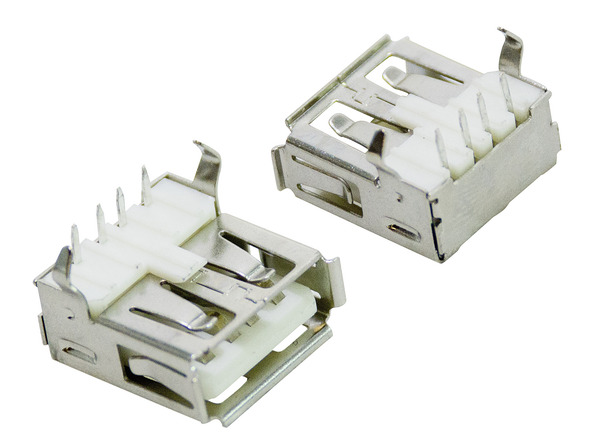 PRESA USB DA PANNELLO CON TERMINALI C.S. a 90° PRESA USB DA PANNELLO CON TERMINALI C.S. a 90°