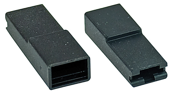 COPRI FASTON MASCHIO NERO 6,3