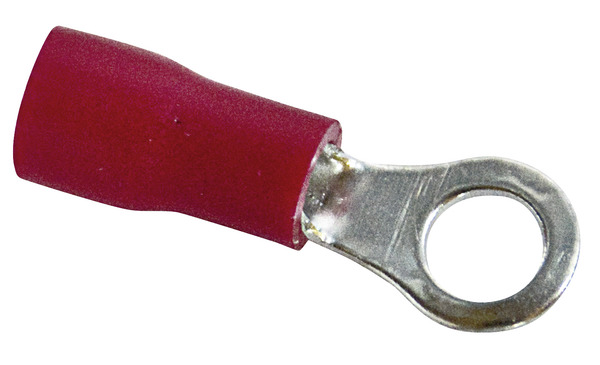 CAPOCORDA OCCH.ISOL. ROSSO D.4,3mm - SEZ. 4,3mm