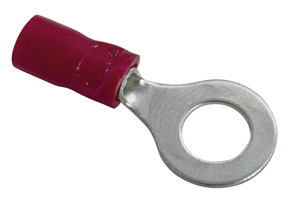 CAPOCORDA OCCH.ISOL. ROSSO D.6,5mm - SEZ. 4,3mm