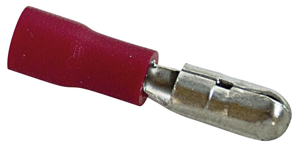 CAPOCOR.INN.CIL.MASCHIO ISOL. ROSSO D.4,0mm - SEZ. 2,7mm