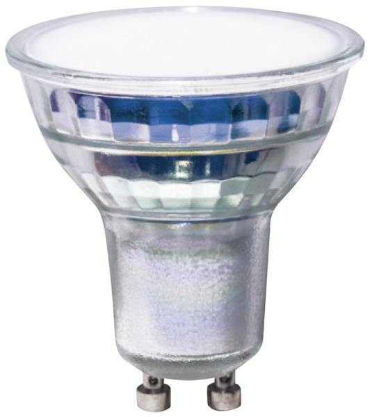 LAMPADA LED PAR16 Vetro, GU10, 6.2W, BA100°, 3000K, 220Vac, LM1000 (F.T.), CRI80, 50*55mm, Classe C LAMPADA LED PAR16 Vetro, GU10, 6.2W, BA100°, 3000K, 220Vac, LM1000 (F.T.), CRI80, 50*55mm, Classe C