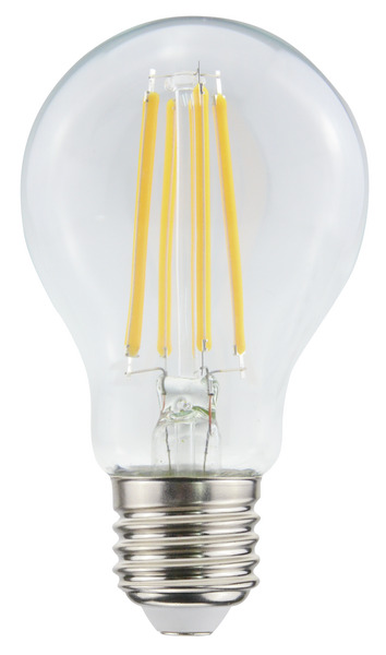 LAMPADA LED GOCCIA A60 serie Filament Trasp., E27, 11W,FA320°,3000K,220Vac,LM1521,CRI80, 60*108mm