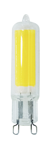 LAMPADA LED G9, 3,8W, Vetro, FA180°, 6500K, 220Vac, LM450, CRI80, 14*58mm, Classe E LAMPADA LED G9, 3,8W, Vetro, FA180°, 6500K, 220Vac, LM450, CRI80, 14*58mm, Classe E