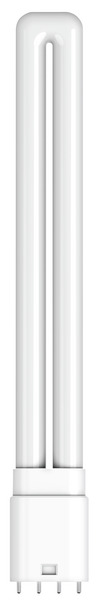LAMPADA LED PL-L 4Pin 2G11 in Vetro, 12W, FA250°, 3000K, 220Vac, 1800LM, CRI80, 43,5*319mm, Classe D