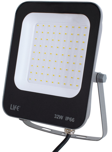FARETTO MARINO IP66 A LED, DC 12-24Vdc, 32W, 110°, 6500K, LM3800, RA80, 182,8*31,7*H205,3mm FARETTO MARINO IP66 A LED, DC 12-24Vdc, 32W, 110°, 6500K, LM3800, RA80, 182,8*31,7*H205,3mm