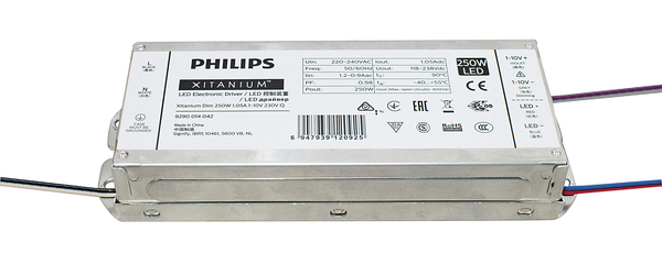 TRASFORMATORE Dimm. 1-10V PH, per LED 200W e 250W, 1050mA,118-238Vdc,In:85-305Vac,IP67,per 39.9F652* TRASFORMATORE Dimm. 1-10V PH, per LED 200W e 250W, 1050mA,118-238Vdc,In:85-305Vac,IP67,per 39.9F652*