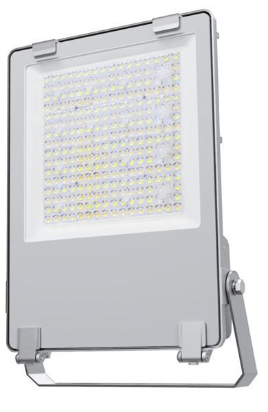 PROIETTORE A LED, IP66, IK08, 200W, L.ASIMMETRICA 50°/100°, 3000K/4000K/6500K, LM32000, RA70, 220V 466x332x66mm G5A
